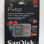 SanDisk Pixtor 8GB MicroSDHC Class 10 UHS-I Memory Card with Adapter - Gray/Red