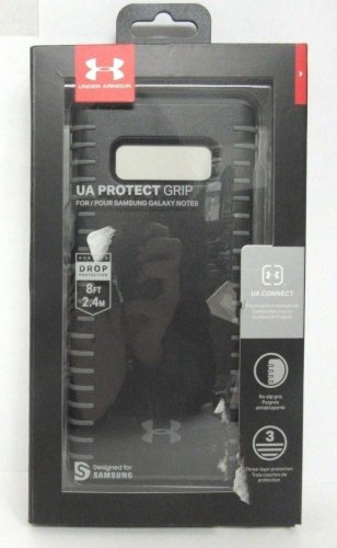 Under Armour - Protect Grip Case for Samsung Galaxy Note 8 - Black/Graphite