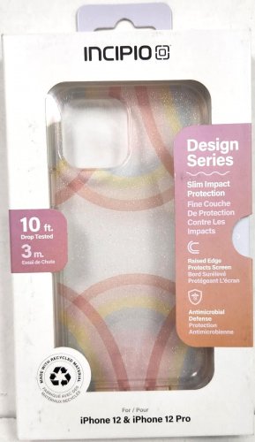 Incipio - Design iPhone Case for 12/12 Pro - Rainbow NEW
