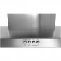 Whirlpool - 36" Convertible Flat Range Hood - Stainless steel (WVW57UC6FS)