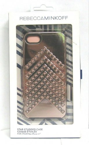 Rebecca Minkoff Star-Studded Case for iPhone 8 & iPhone 7 SE 2020 - Rose Gold