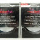 Lot of 2 Rocketfish 77 Multicoated Diffusion Filter with 72mm step down ring