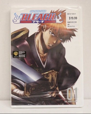 Bleach 01 "The Substitute" -  Shonen Jump  DVD BRAND NEW