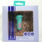BUQU BLOOM USB Car Charger - Retail Packaging - Turquoise