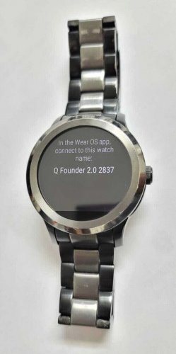 Fossil Q Gen2 Founder Smartwatch Two Tone Stainless Steel Band