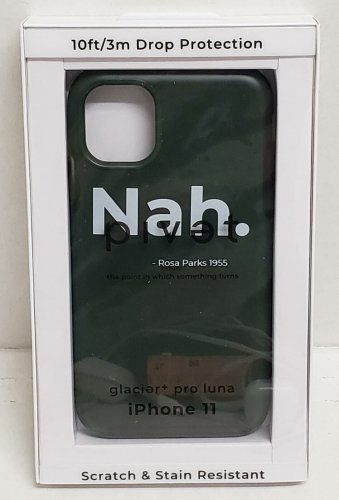 Pivet - Glacier+ pro Black History Month Case for iPhone 11 - Olive Green