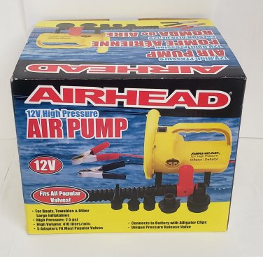 Airhead 12V High-Pressure Pump - Yellow