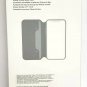 Genuine Apple Leather Folio for iPhone XS Max - Cape Cod Blue