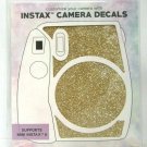 Decal for instax Mini 8/9 Camera - Gold Glitter