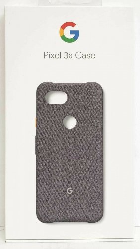 NEW GENUINE Google Case For Pixel 3a GA00791 Fog Fabric