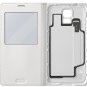 Genuine Samsung S-View Flip Cover Case for Galaxy s5 - White