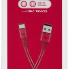 Modal - 10FT USB-C to USB-A Charge & Sync Cable - Red