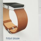 Fitbit Blaze Leather Accessory Band - Large - Caramel