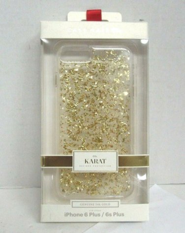 Genuine Case Mate Karat Gold Dual Layer Case for iPhone 6 Plus & 6s Plus