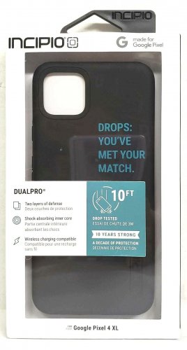 Incipio - DualPro Case for Google Pixel 4 XL - Black