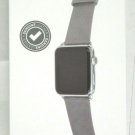 Trident Leather Watch Band for 38mm Apple Watch - Light Gray