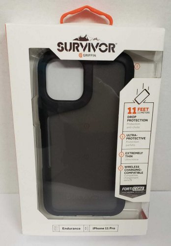 Griffin Survivor Endurance Protective Case  iPHONE 11 PRO - BLACK
