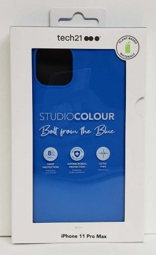 Tech21 - Studio Colour Case for Apple iPhone 11 Pro MAX- Cornflour Blue