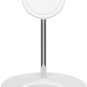 Belkin Boost Charge Pro 2-in-1 Wireless Charger Stand with MagSafe - White