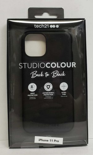 Tech21 - Studio Colour Case for Apple iPhone 11 Pro - Black