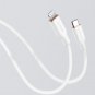 Anker - PowerLine III Flow USB-C to Lightning Cable 6-ft - White #3021