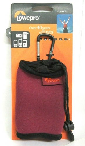 Lowepro Hipshot 20 Universal Case for Hand Held Devices - Purple / Cherry