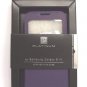 Platinum - Leather Flip Case for Samsung Galaxy S4 Cell Phones - Purple