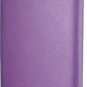 Platinum - Leather Flip Case for Samsung Galaxy S4 Cell Phones - Purple