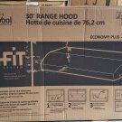 NOB Whirlpool UXT4030ADB - 30" Recirculating Range Hood - Black