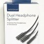 Insignia - Headphones Splitter - Black