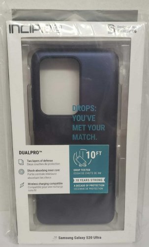 Incipio DualPro Case for Samsung Galaxy S20 Ultra (Midnight Blue)