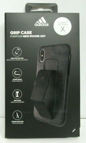 Adidas Performance Grip Case Cover for Apple iPhone X iPhone XS - Black