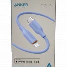 Anker - PowerLine III Flow USB-C to Lightning Cable 6-ft - Purple #30Q1
