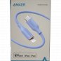 Anker - PowerLine III Flow USB-C to Lightning Cable 6-ft - Purple #30Q1