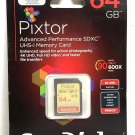 SanDisk - Pixtor Advanced 64GB SDXC UHS-I Memory Card