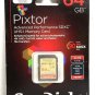 SanDisk - Pixtor Advanced 64GB SDXC UHS-I Memory Card