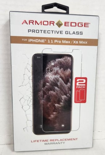 Armor Edge Glass Screen Protector for Apple iPhone XS Max/11 Pro Max - DUAL PACK