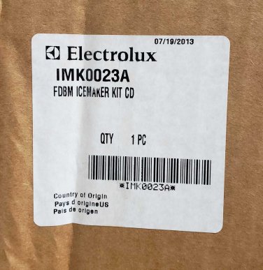 Electrolux/ Frigidaire - #IMK0023A Ice Maker kit