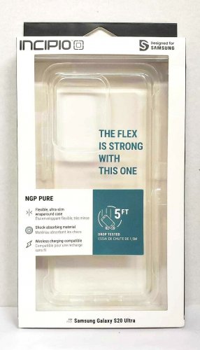 Incipio NGP Pure Slim Polymer Case Samsung Galaxy S20 Ultra (Clear)