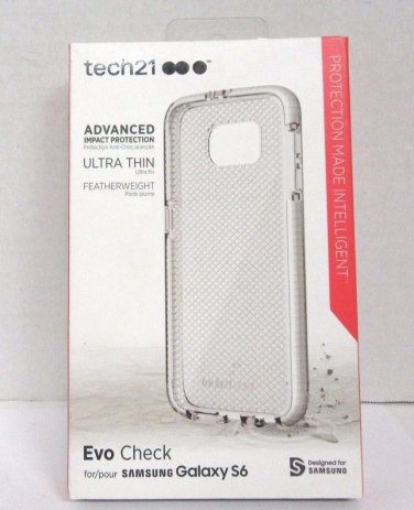 Tech21 Evo Check For Samsung Galaxy S6 Case Transparent Clear Cover