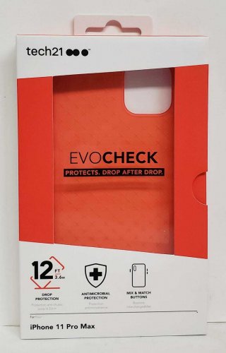 TECH21 - Evo Check Case for Apple iPhone 11 Pro MAX - Coral