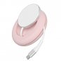 INPLAY Just Wireless 5ft Charging Cable for iPhone 14/13/12 Blush Pink