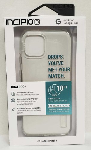 Incipio - DualPro Case for Google Pixel 4 - Clear