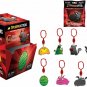 LOT OF 2 Exploding Kittens Backpack Hanger Key Chain - Includes card