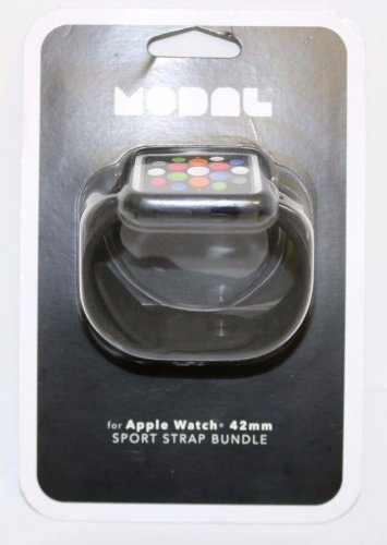 Modal - Sport Strap for Apple Watch 42mm/44mm - Black - MD-AWB42B