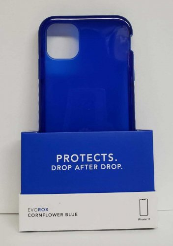 TECH21 - Evo Rox Case for iPhone 11 - Cornflour Blue