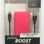 NEW mophie Micro USB Power Boost 5,200 mAh Portable Charger - Pink
