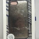 Rebecca MINKOFF Slide Case For iPhone 8 and 7 Cracked Leather Anthracite #101