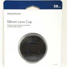 Insignia - 58mm Lens Cap - Black Model:  NS-LC58-C