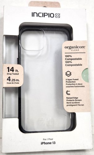 Incipio Organicore Series Slim Case for Apple iPhone 13 - Clear / Black
